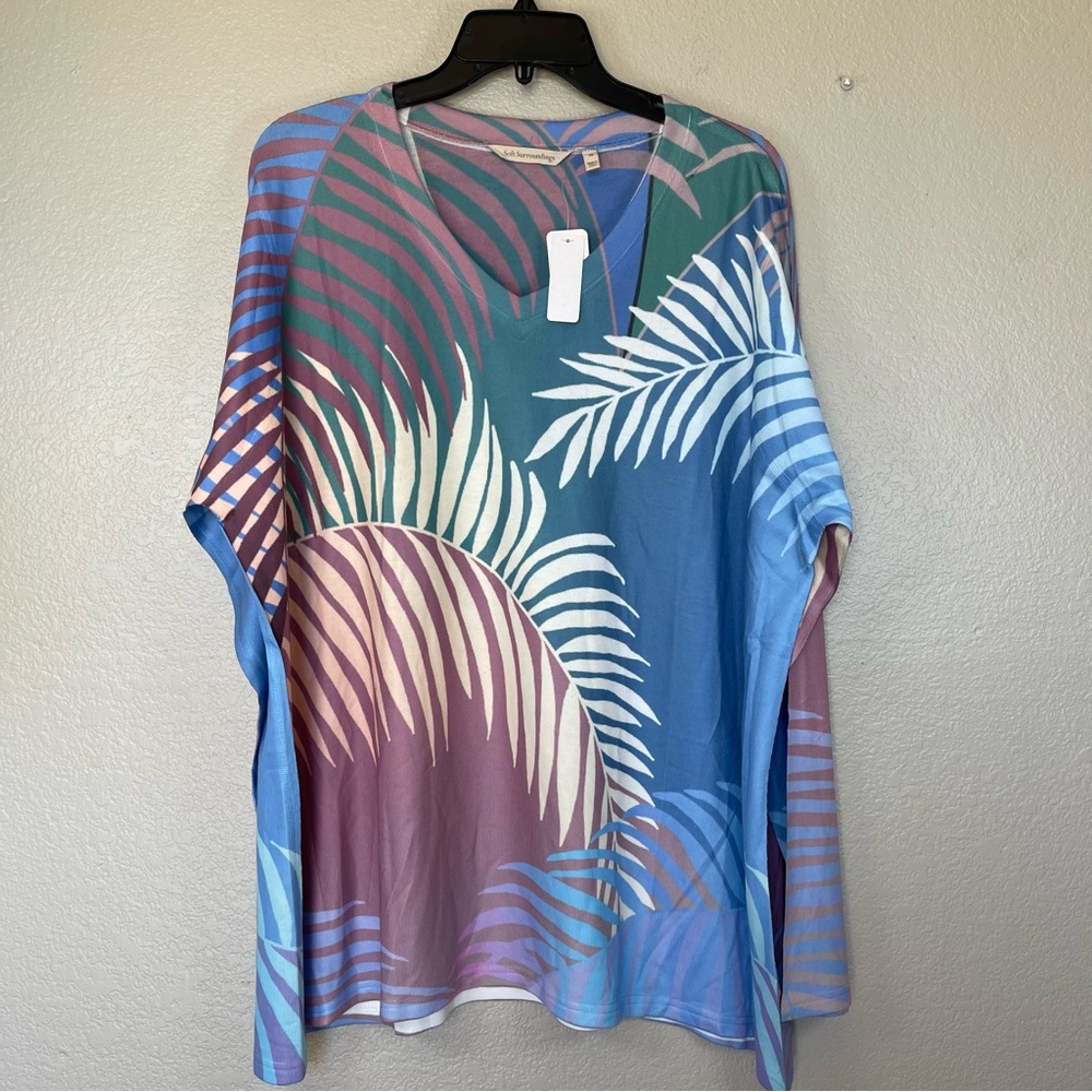 Soft Surroundings Sweepi Palm sweater SZ 1X